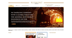 Desktop Screenshot of blumontgroup.com